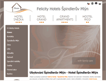 Tablet Screenshot of felicity.cz